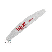 Пилка для нігтів Heart Half тонка 150/150